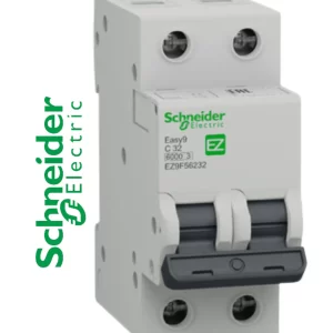 INTERRUPTOR TERMICA 2X32A SCHNEIDER 6KA 230/400V AC EZ
