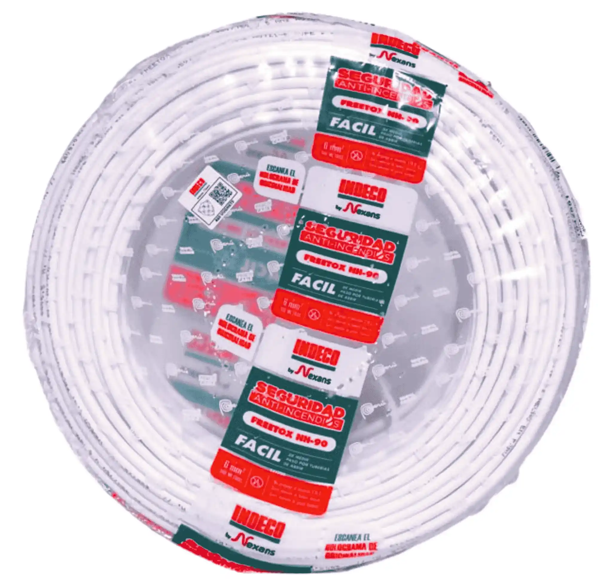 CABLE NH-90 4MM INDECO 1OOMTS BLANCO_11zon