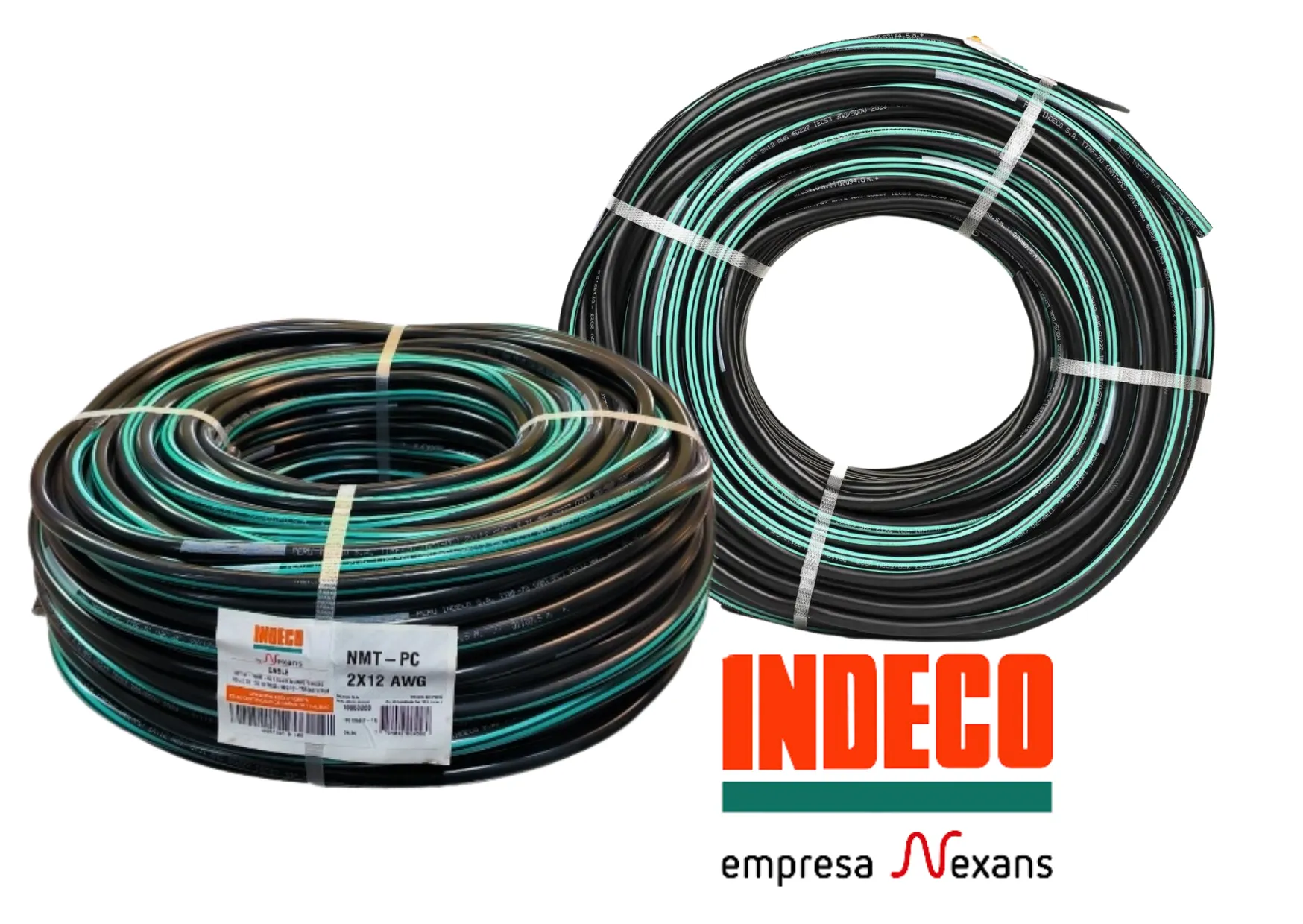 CABLE VULCANIZADO 2X12 AWG INDECO 100MTS - Imagen 2