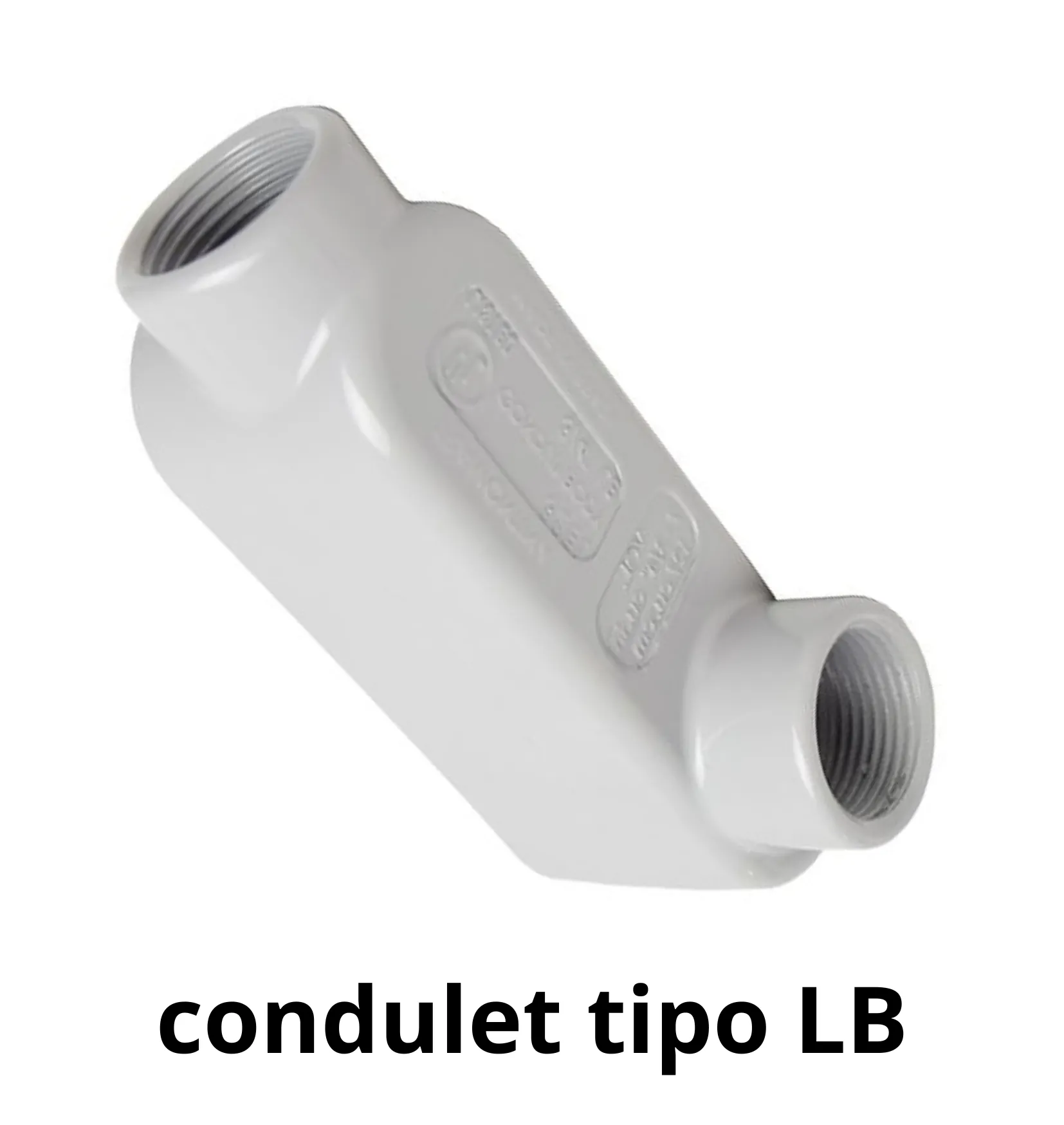 CAJA CONDULET 3-4 OVALADA TIPO LB CON ROSCA