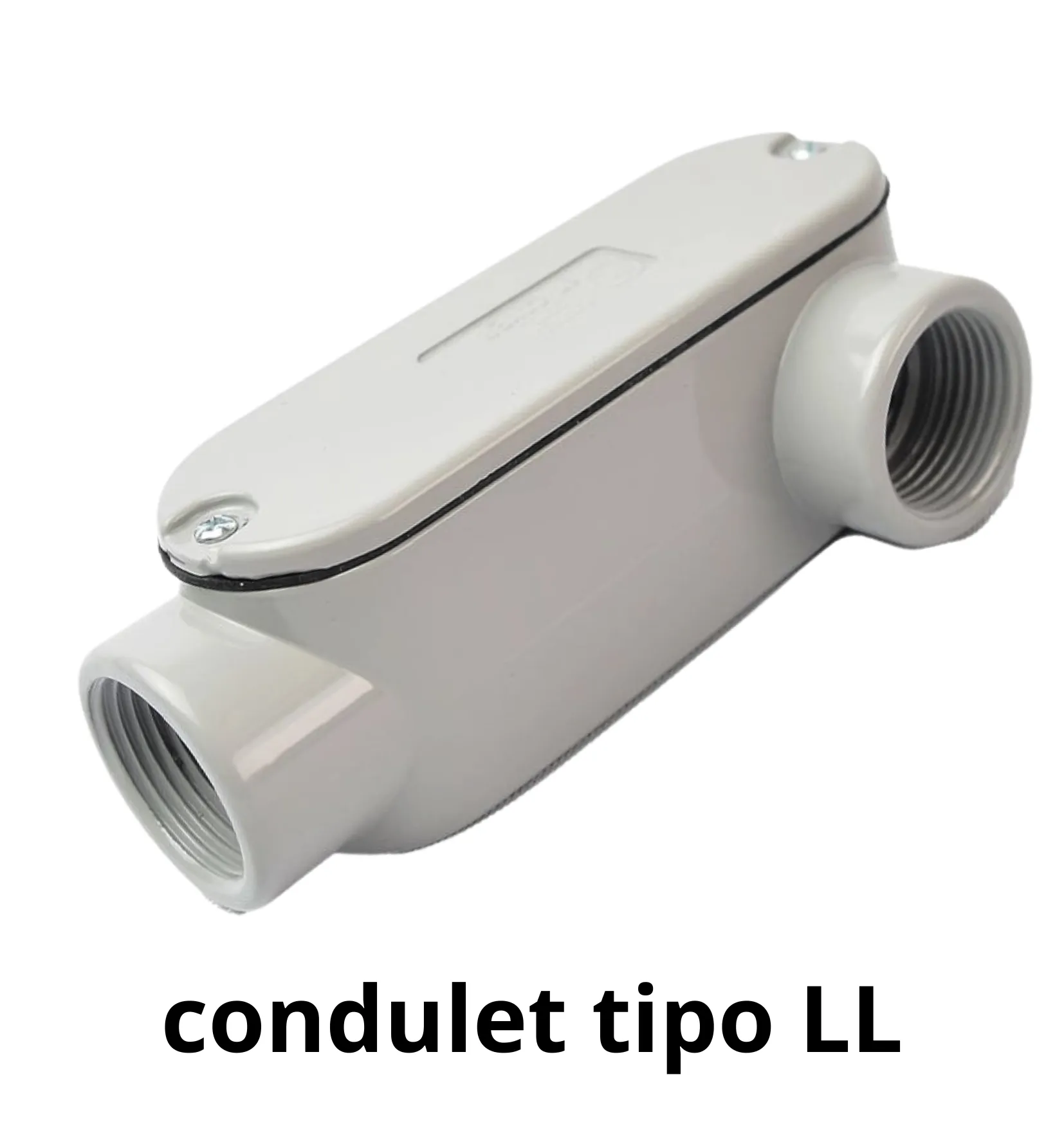 CAJA CONDULET 3-4 OVALADA TIPO LL CON ROSCA