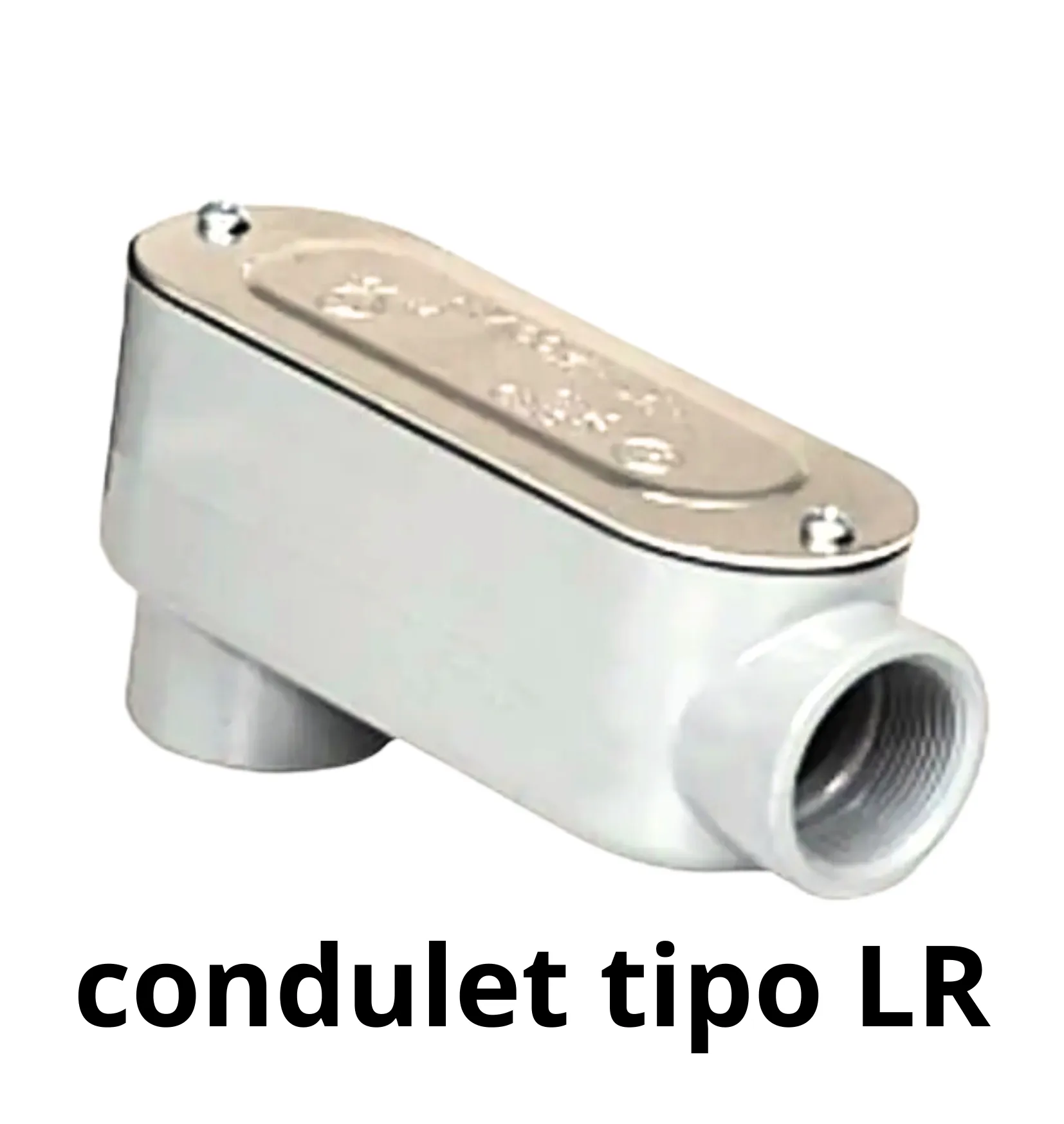 CAJA CONDULET 3-4 OVALADA TIPO LR CON ROSCA