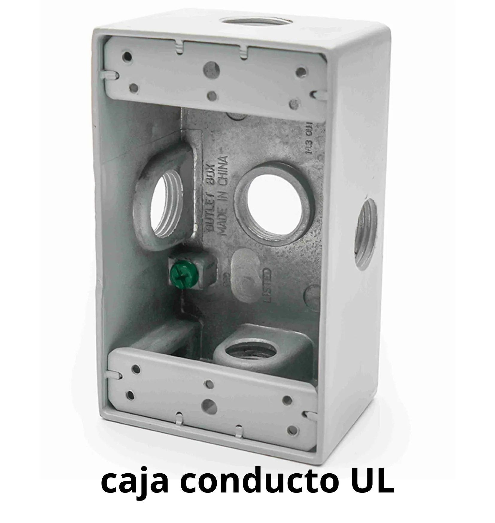 CAJA CONDULET 4X2 RECTANGULAR 3-4 UL 3 SALIDAS