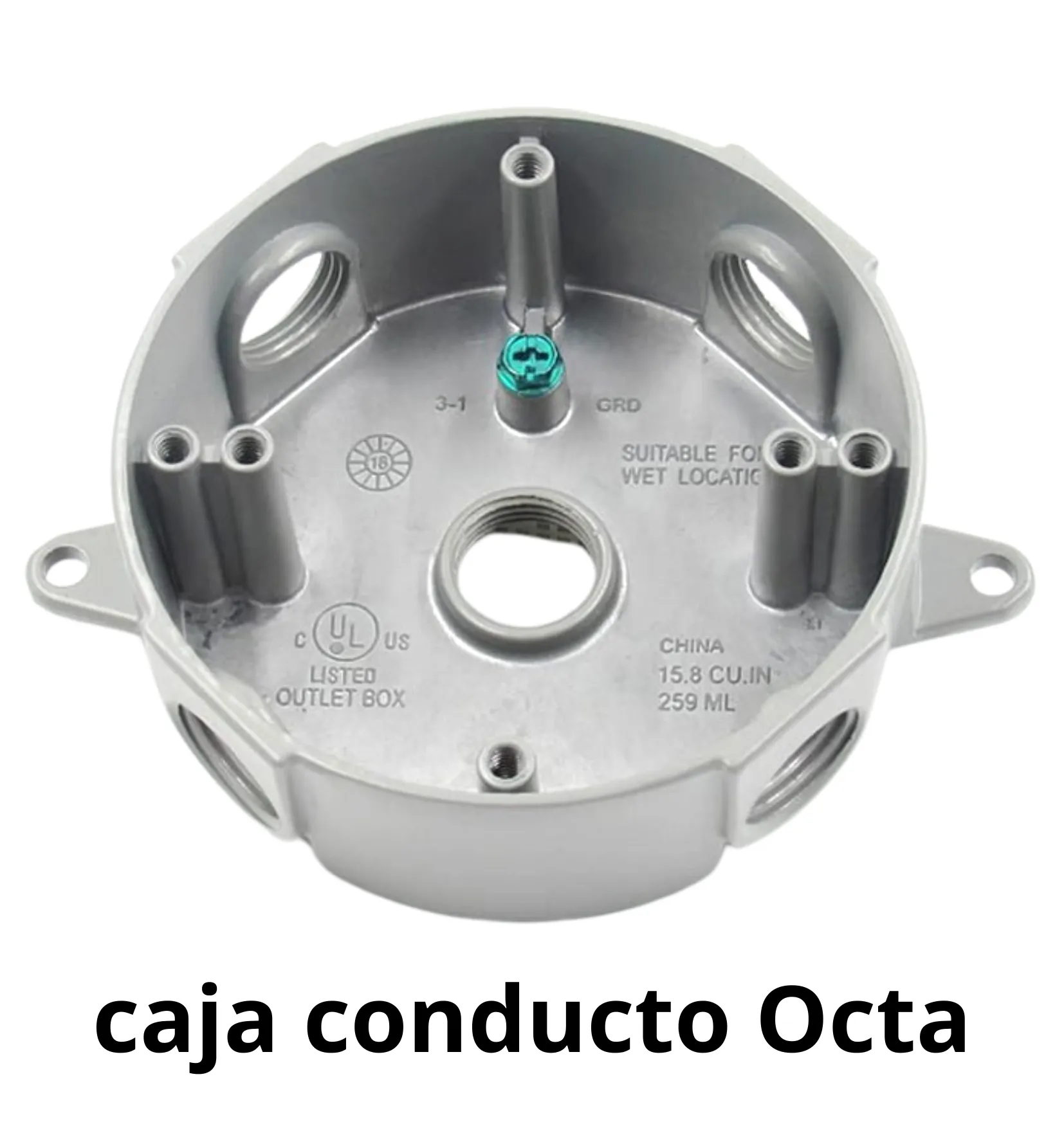 CAJA CONDULET OCTAGONAL 3-4 TIPO RAWELT