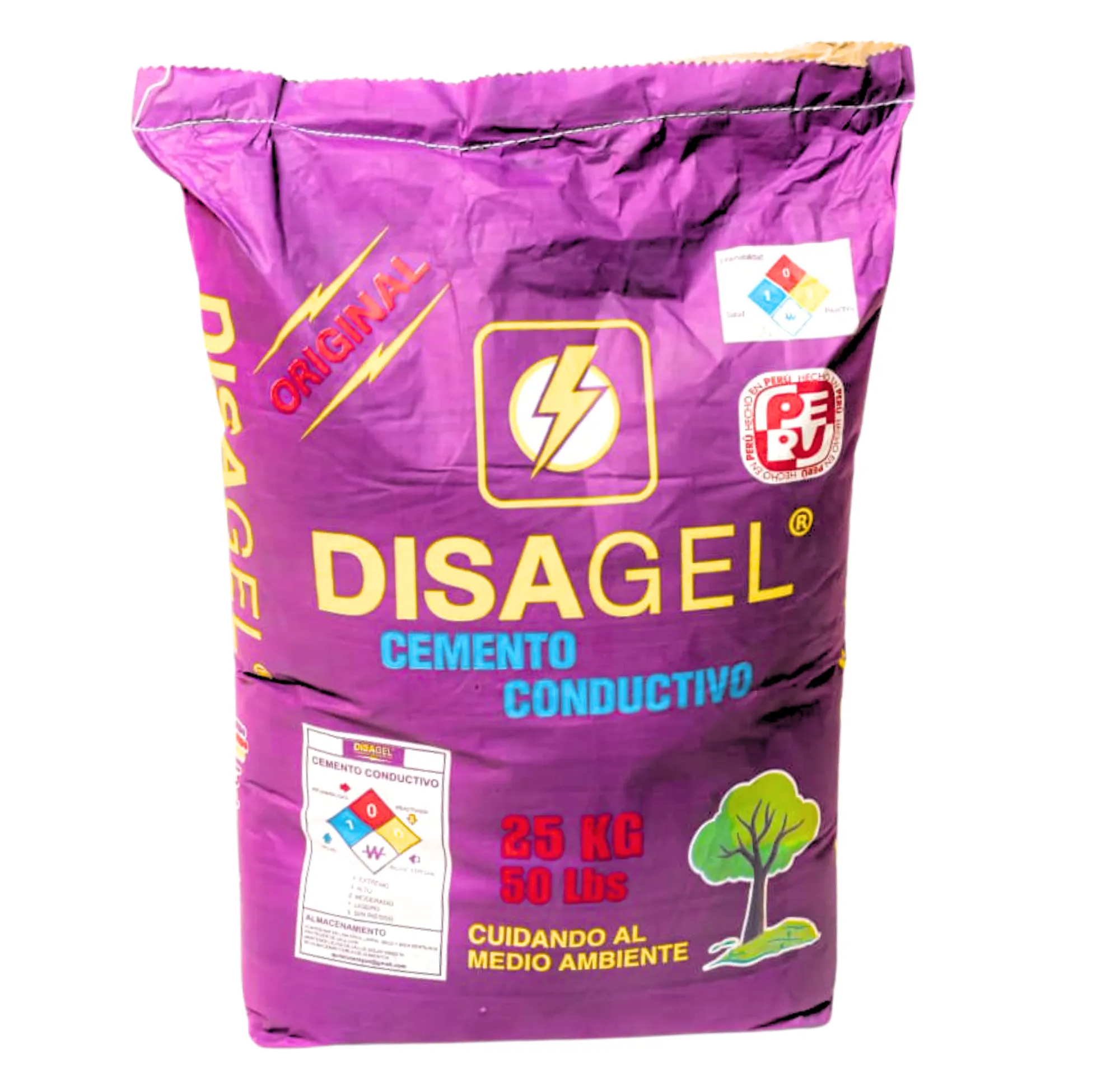 CEMENTO CONDUCTIVO DISAGEL 25KG