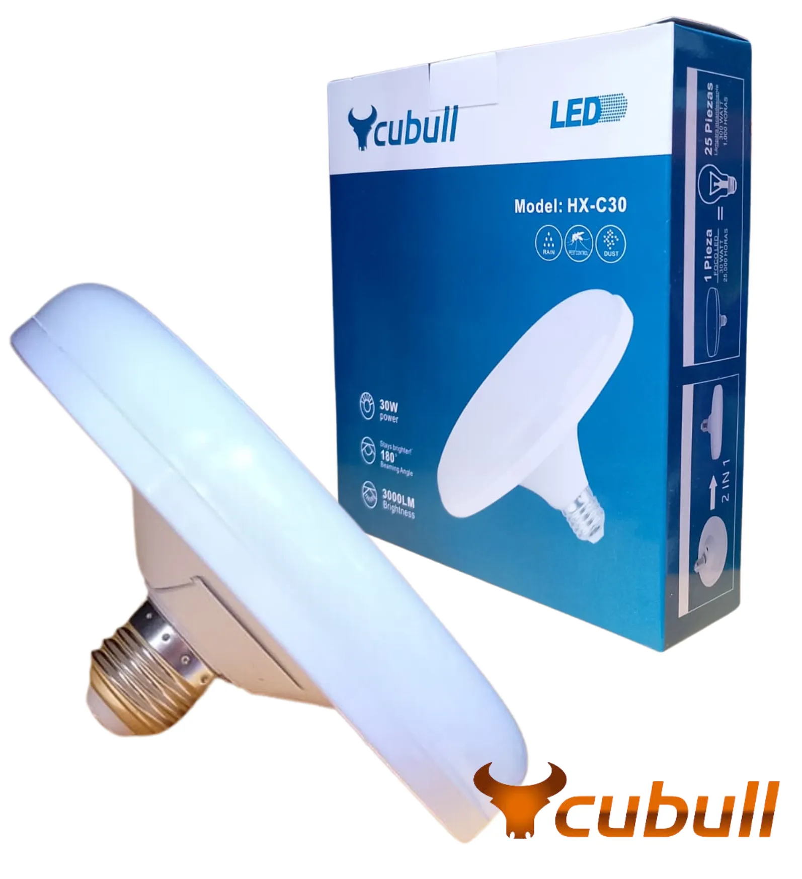 FOCO LED UFO 30W CUBULL 6500K