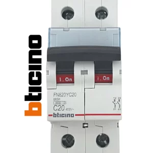LLAVE TERMICA 20A BTICINO 220V 10kA MONOFASICO