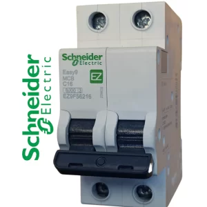 LLAVE TERMICA 2X16A SCHNEIDER 6KA 230/400V AC EZ