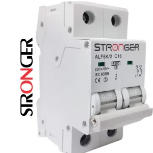 LLAVE TERMICA 2X16A STRONGER ALPHA