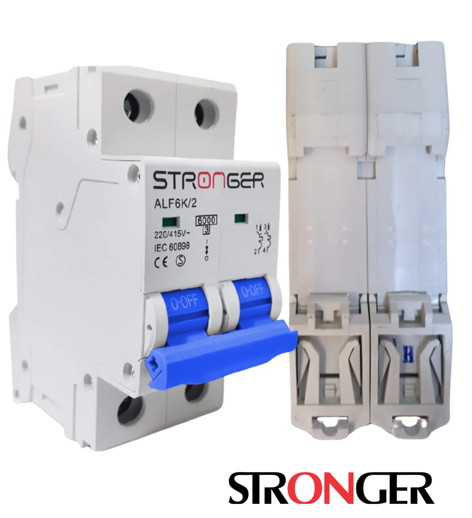 LLAVE TERMICA 2X20A STRONGER ALPHA 1