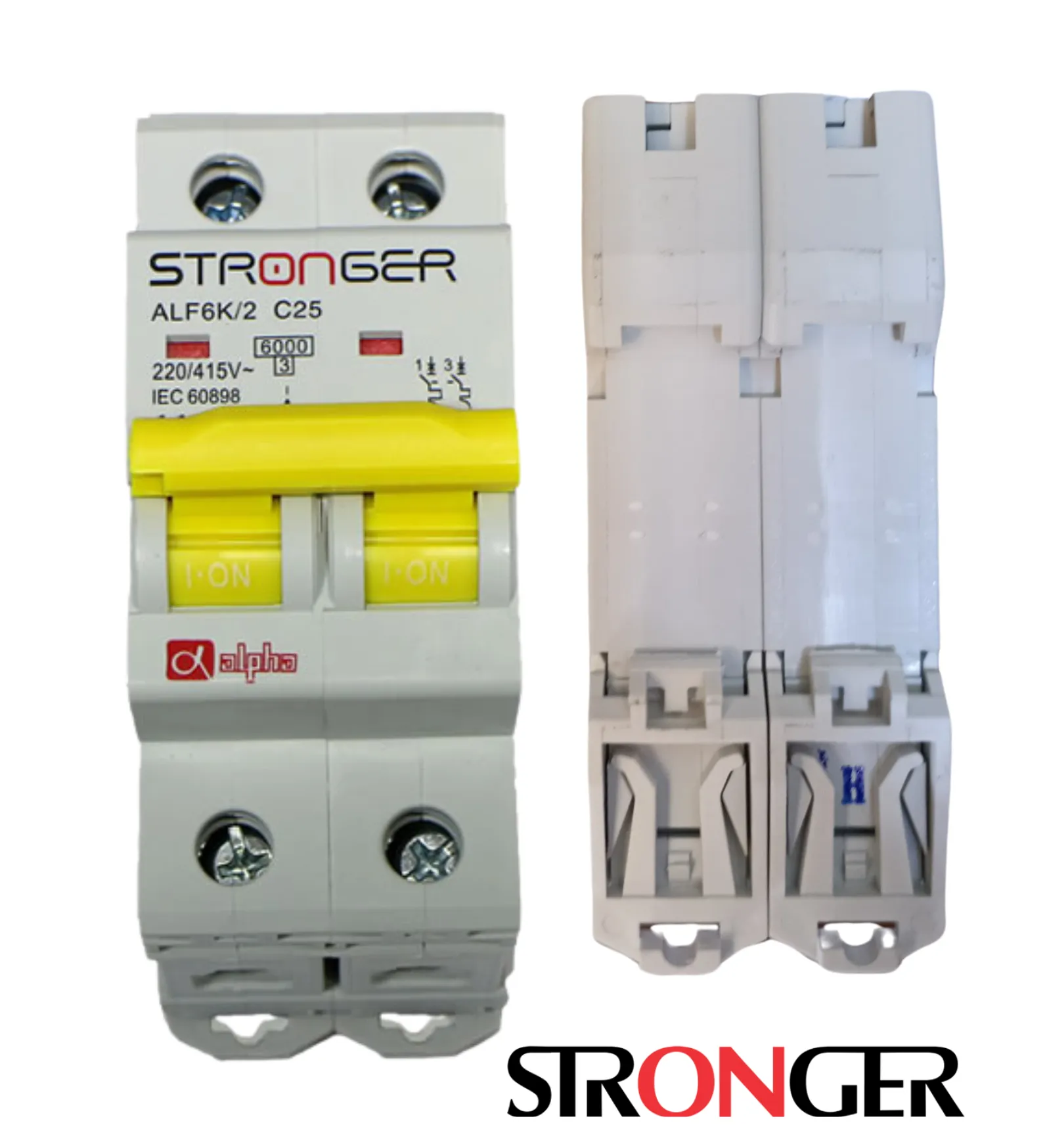 LLAVE TERMICA 2X25A STROGER ALPHA - Imagen 2