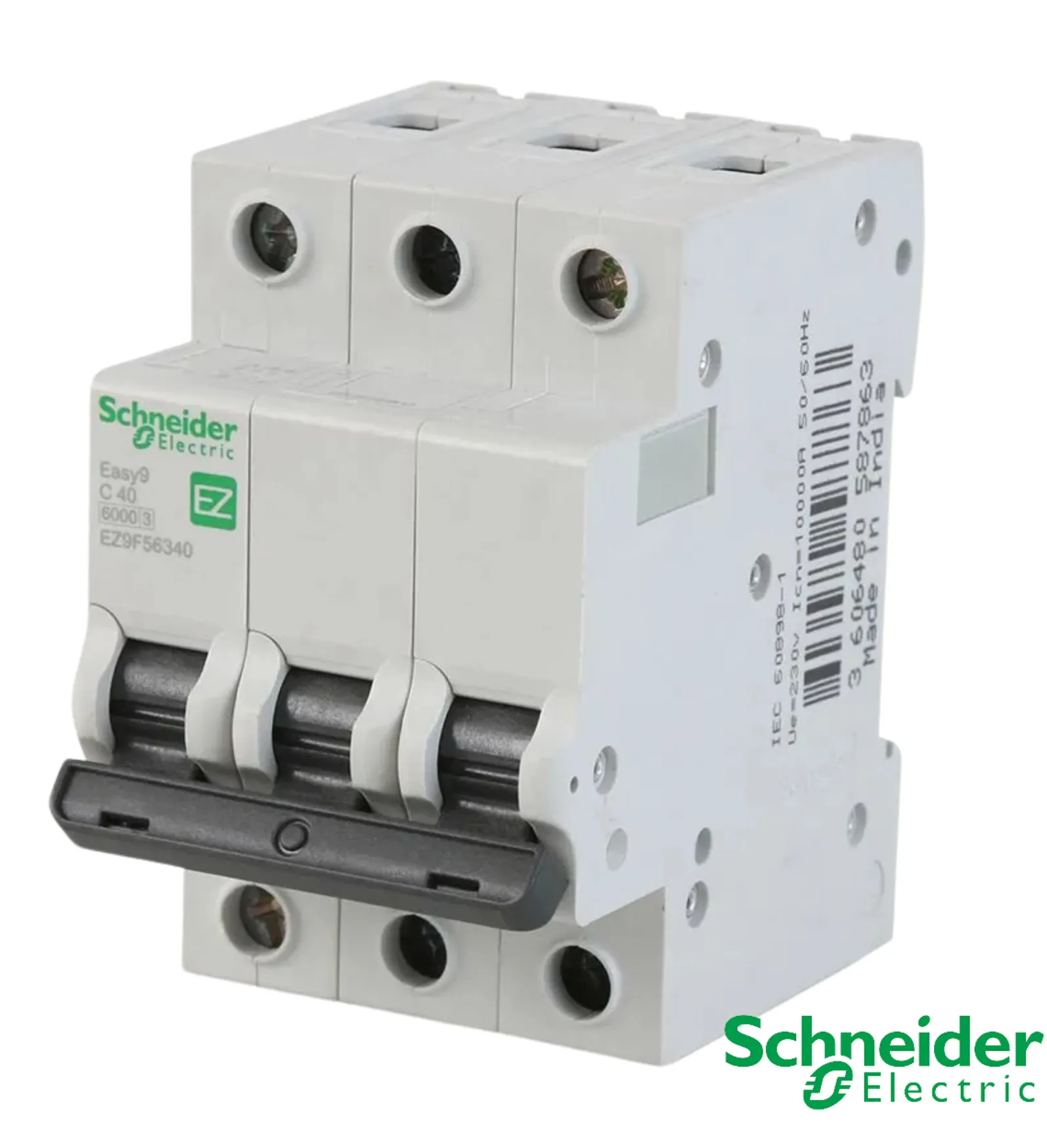 LLAVE TERMICA 3X40A SCHNEIDER 6KA 230/400V AC EZ - Imagen 2