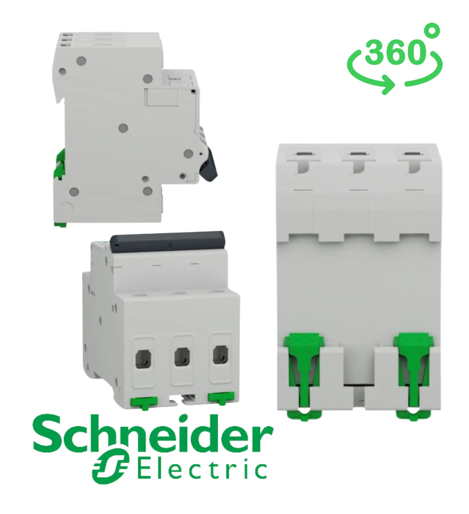 LLAVE TERMICA 63A TRIFASICO SCHNEIDER 6KA 400V AC EZ - Imagen 2