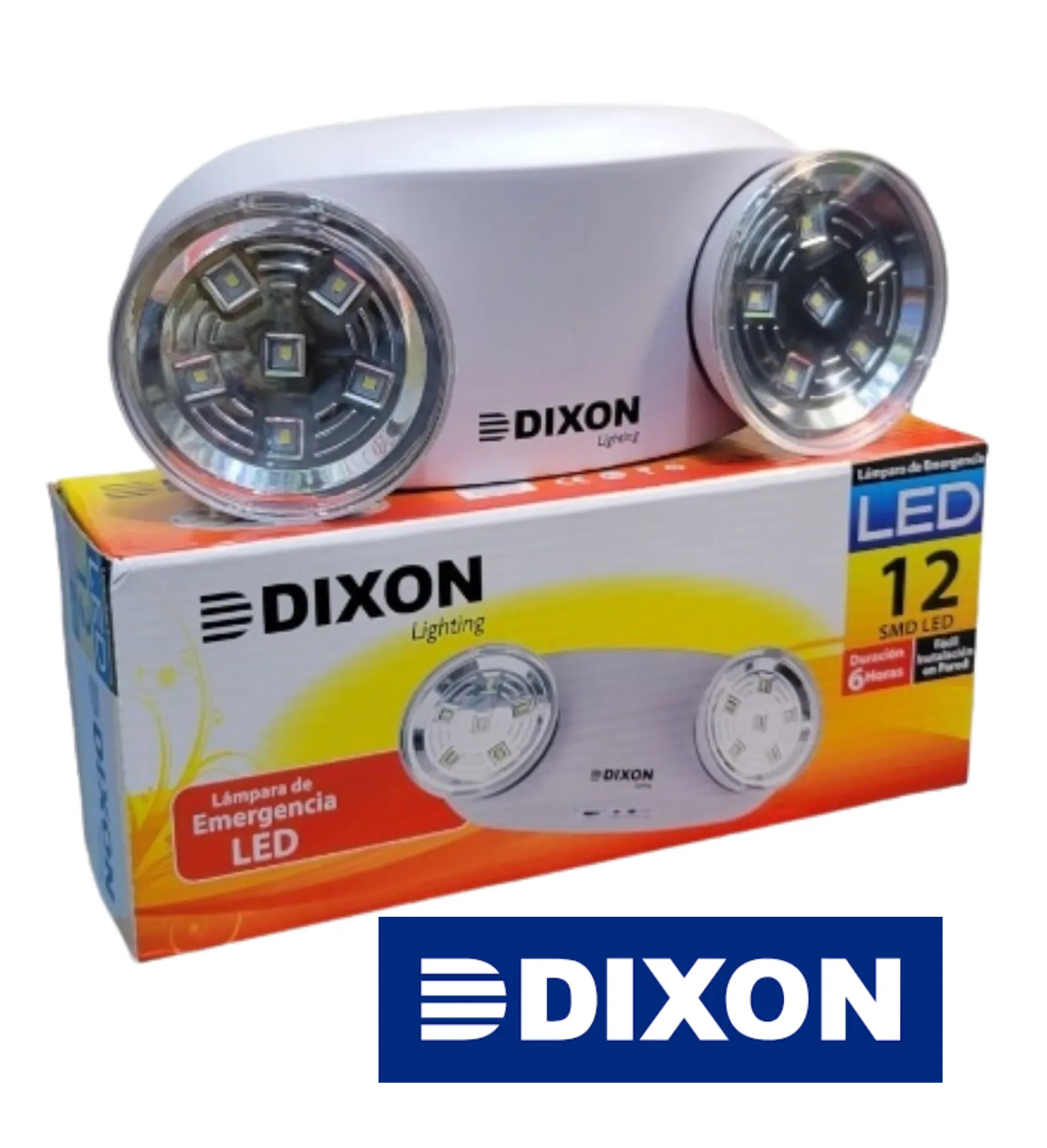 LUZ DE EMERGENCIA DIXON 12 LEDS IP20 2