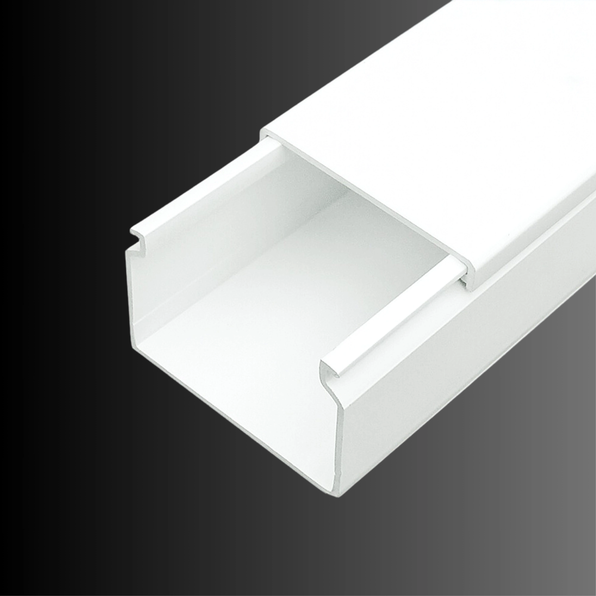 CANALETA DE PVC 40X60MM ADHESIVA LA PARTE TRASERA