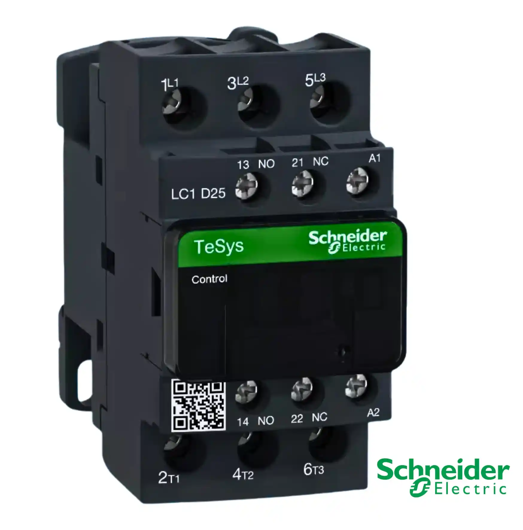 CONTACTOR LC1D25F7 SCHNEIDER 25A 480V 50-60Hz_11zon