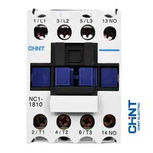 CONTACTOR NC1-1810  3P 18A Ac3 Bob 220Vac 1Na 7.5Kw 50/60Hz CHINT