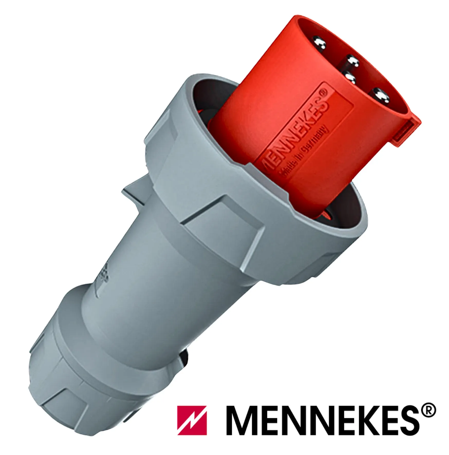 ENCHUFE INDUSTRIAL 63A 3P+T 415V 6H MENNEKES IP67