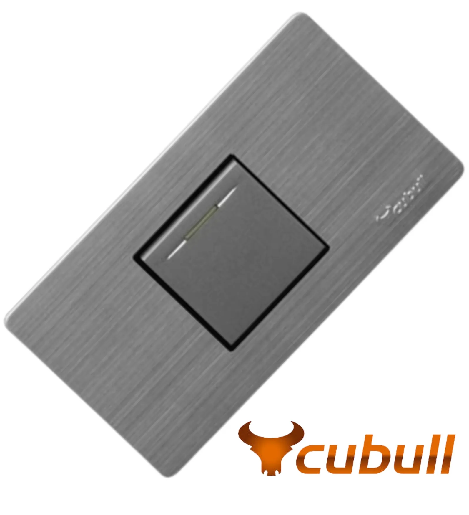 INTERRUPTOR SIMPLE ACERO CUBULL