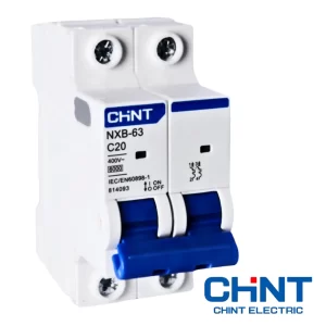 INTERRUPTOR TERMICA 2X20A 10KA 230/400V CHINT