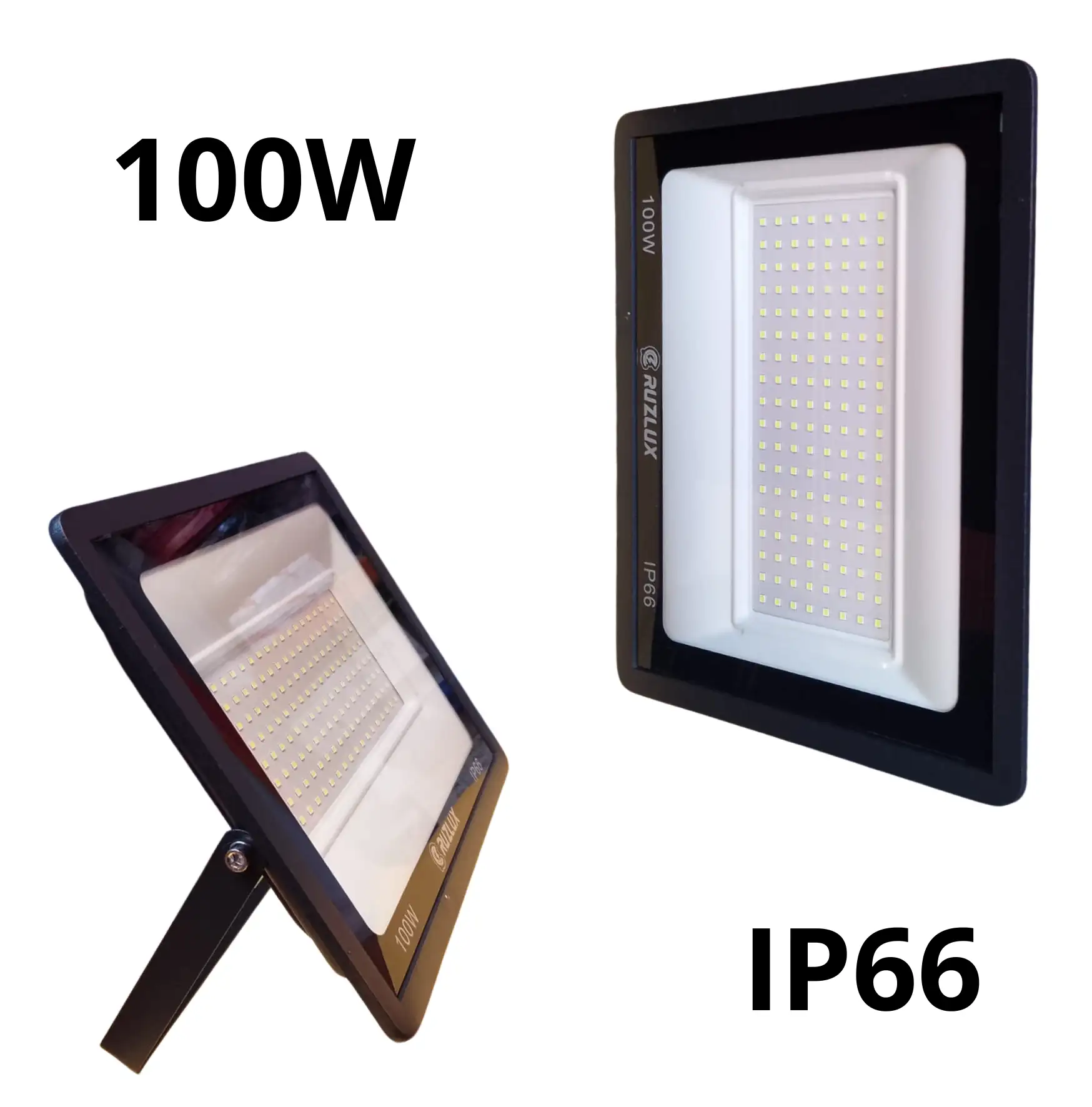 REFLECTOR LED 100W IP66 6500k LUZ BLANCA GAUYUO - Imagen 2