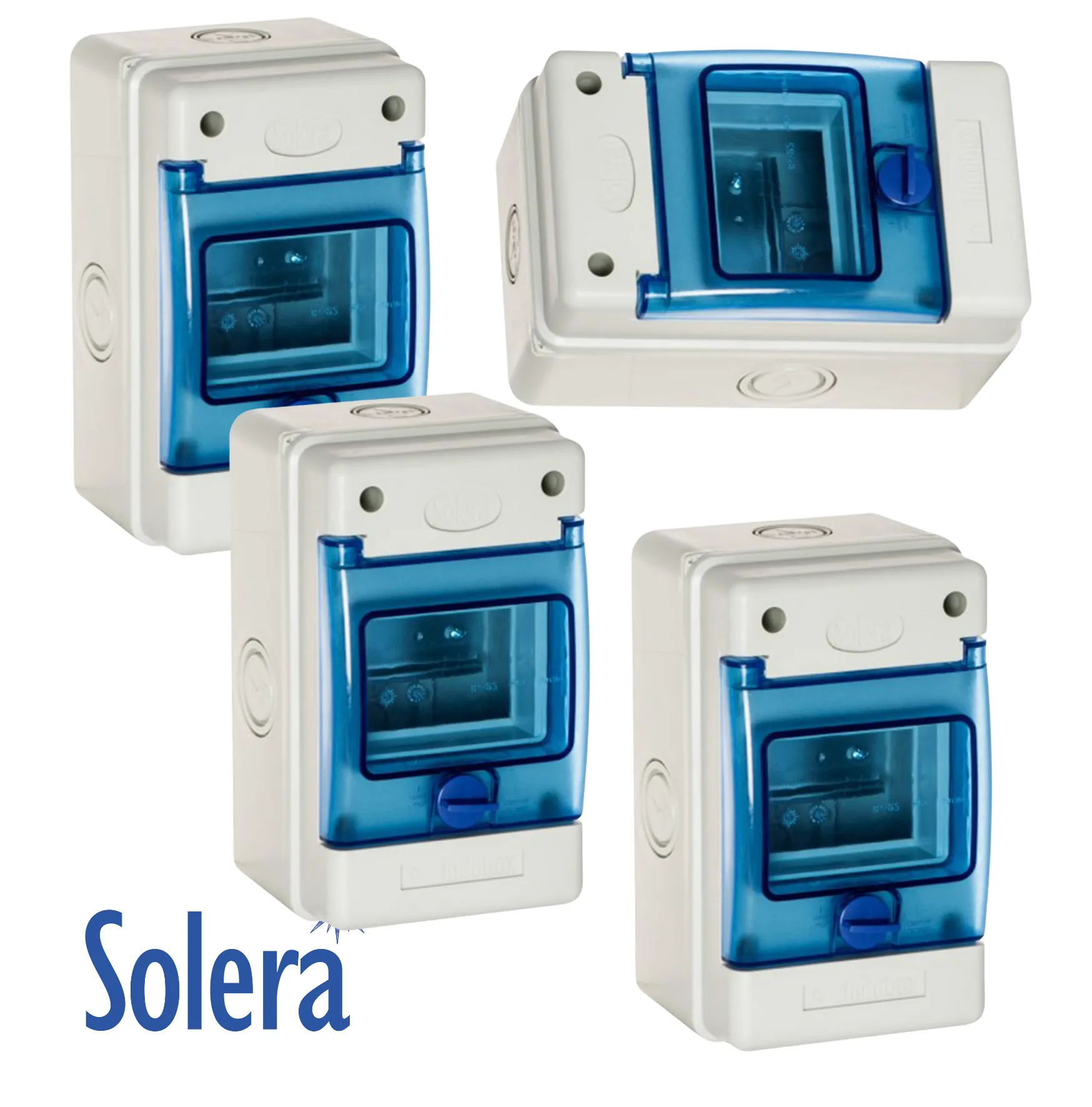 TABLERO ADOSABLE 4 POLOS SOLERA IP65 LIBRE DE HALOGENO IK08 - Imagen 2