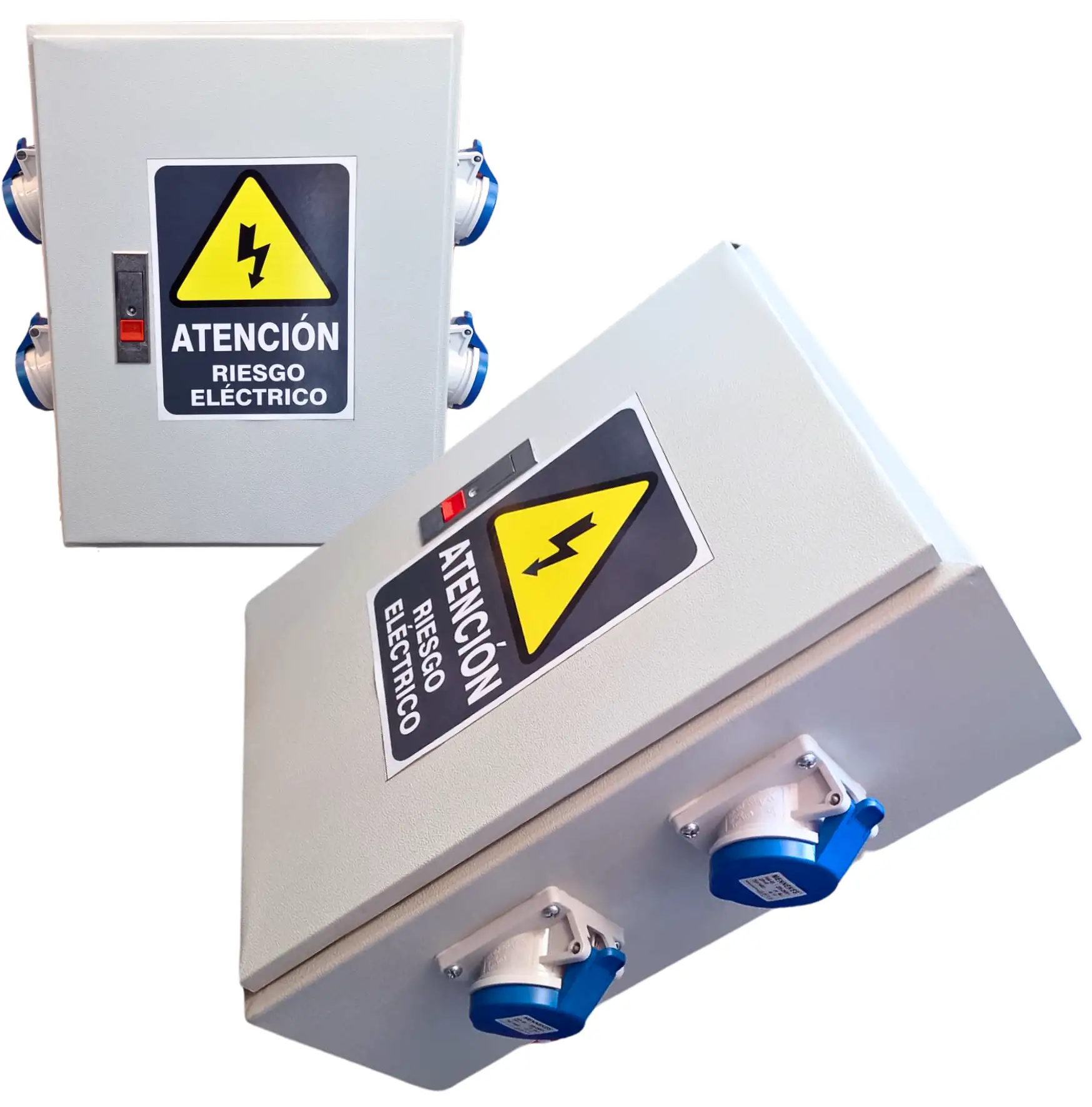 TABLERO ADOSABLE 4 SALIDAS 16A 2P+T C/INTERRUPTORES TERMICAS CHINT - Imagen 2