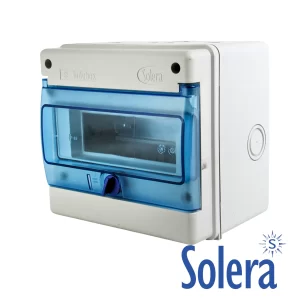 TABLERO ADOSABLE 8 POLOS SOLERA IP65 LIBRE DE HALOGENO IK08