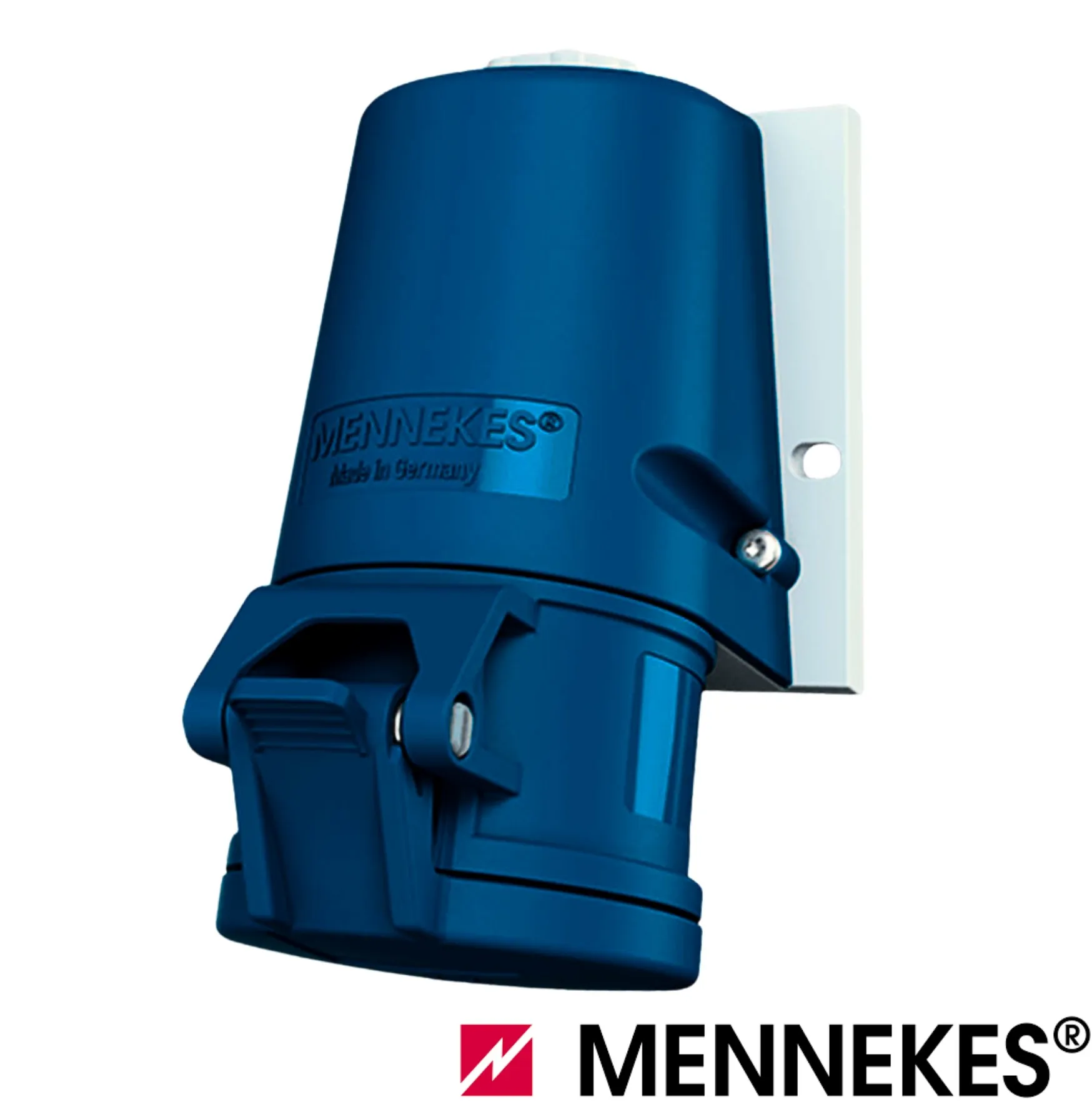 TOMA ADOSABLE 32A 2P+T 6H 250V MENNEKES 27005 IP44 - Imagen 2