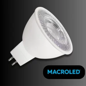 DICROICO LED PIN 5W LUZ CALIDA 3000K MACROLED