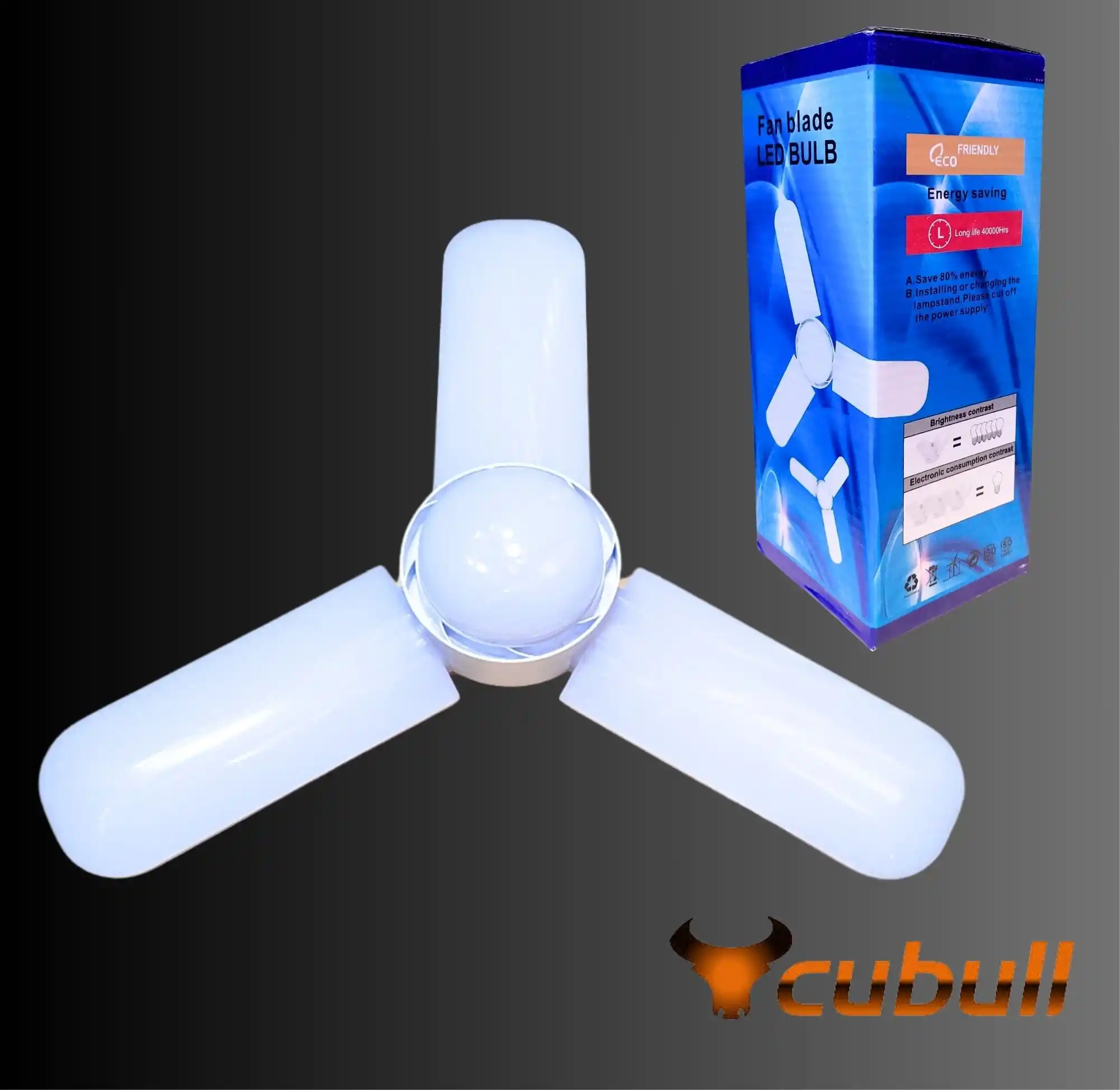 FOCO LED 3 HELICE 65W 7000K 220V CUBULL LUZ BLANCA_11zon