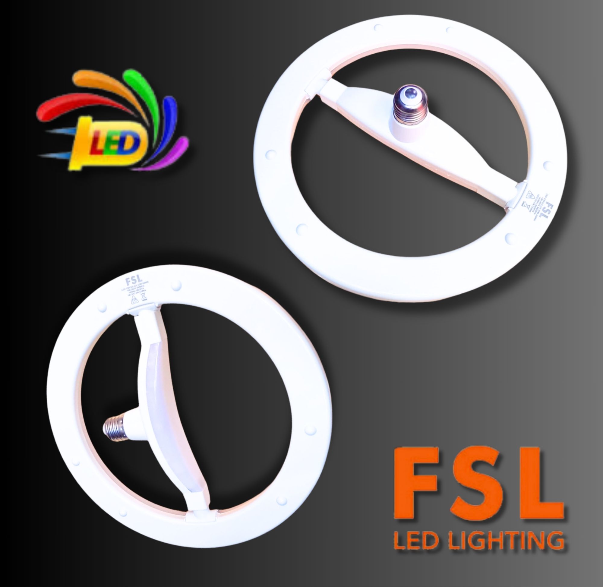 FOCO LED CIRCULAR REVERSIBLE 22W 6500K 185/265V FSL - Imagen 2