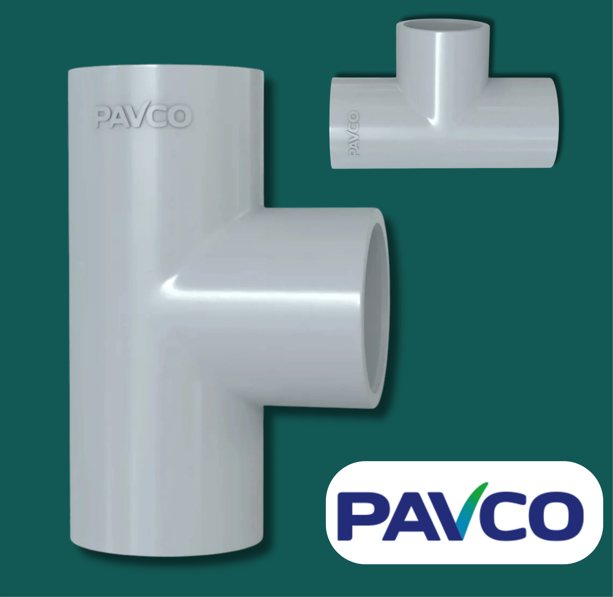 TEE DE 1-2 SIMPLE PRESION - AGUA FRIA PAVCO