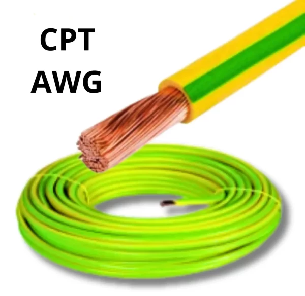 CABLE PUESTA TIERRA CPT AMARILLO VERDE 10MM COBRE - Loganelectric