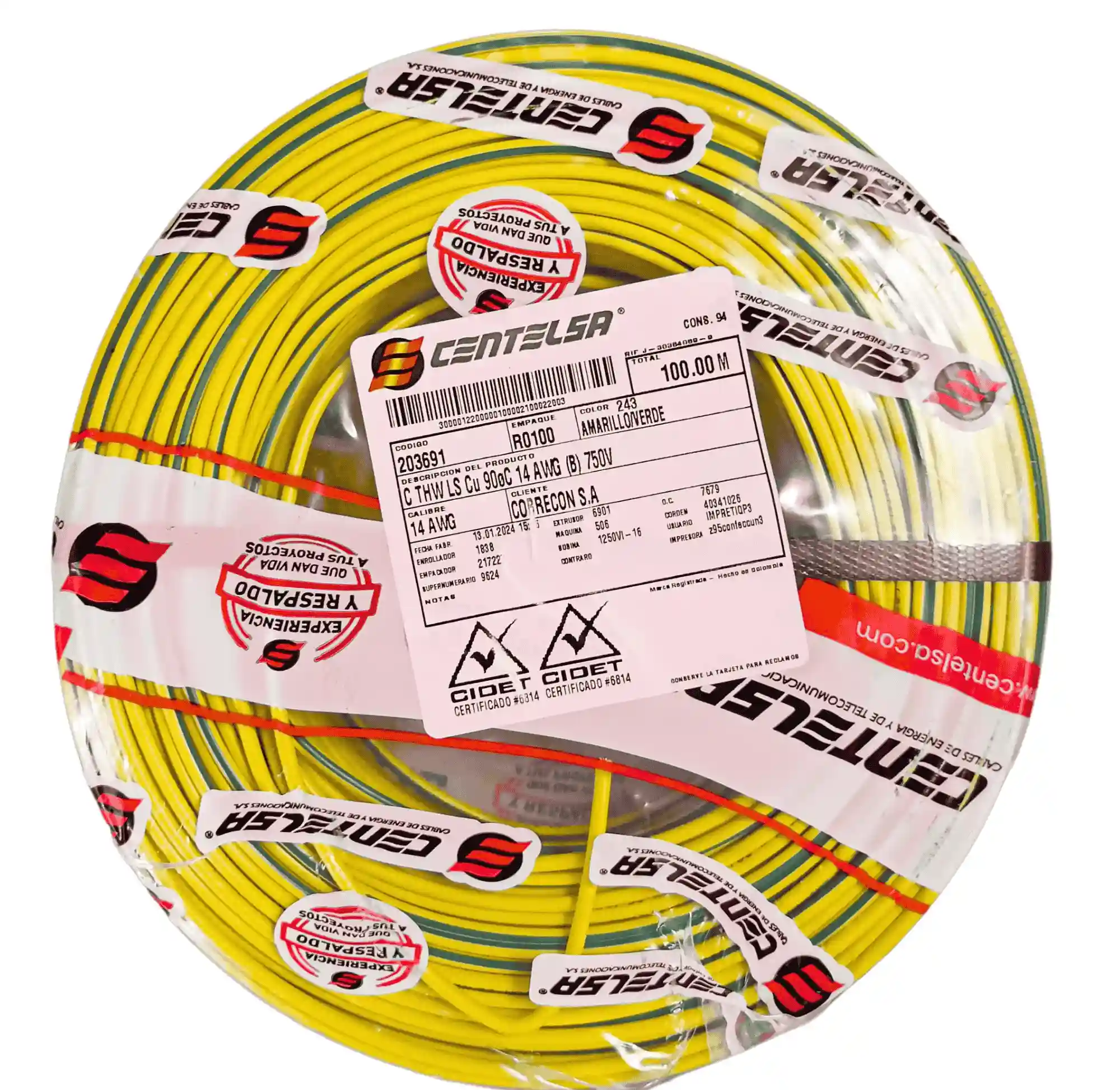 CABLE 14 CENTELSA THW-90 7 HILOS_11zon