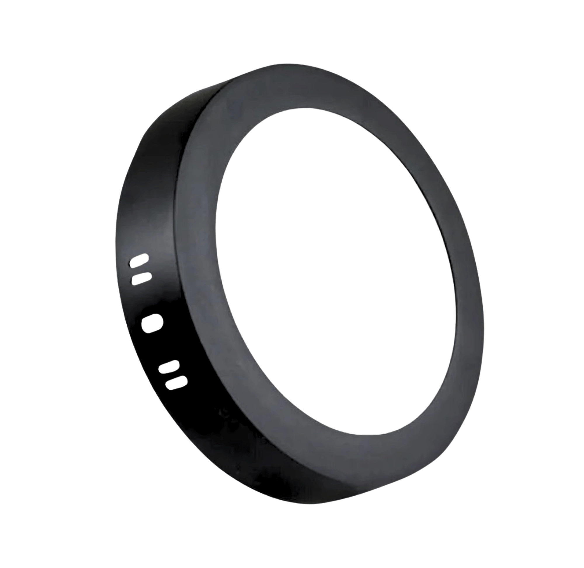 PLAFON LED CIRCULAR 12W MACROLED MARCO NEGRO