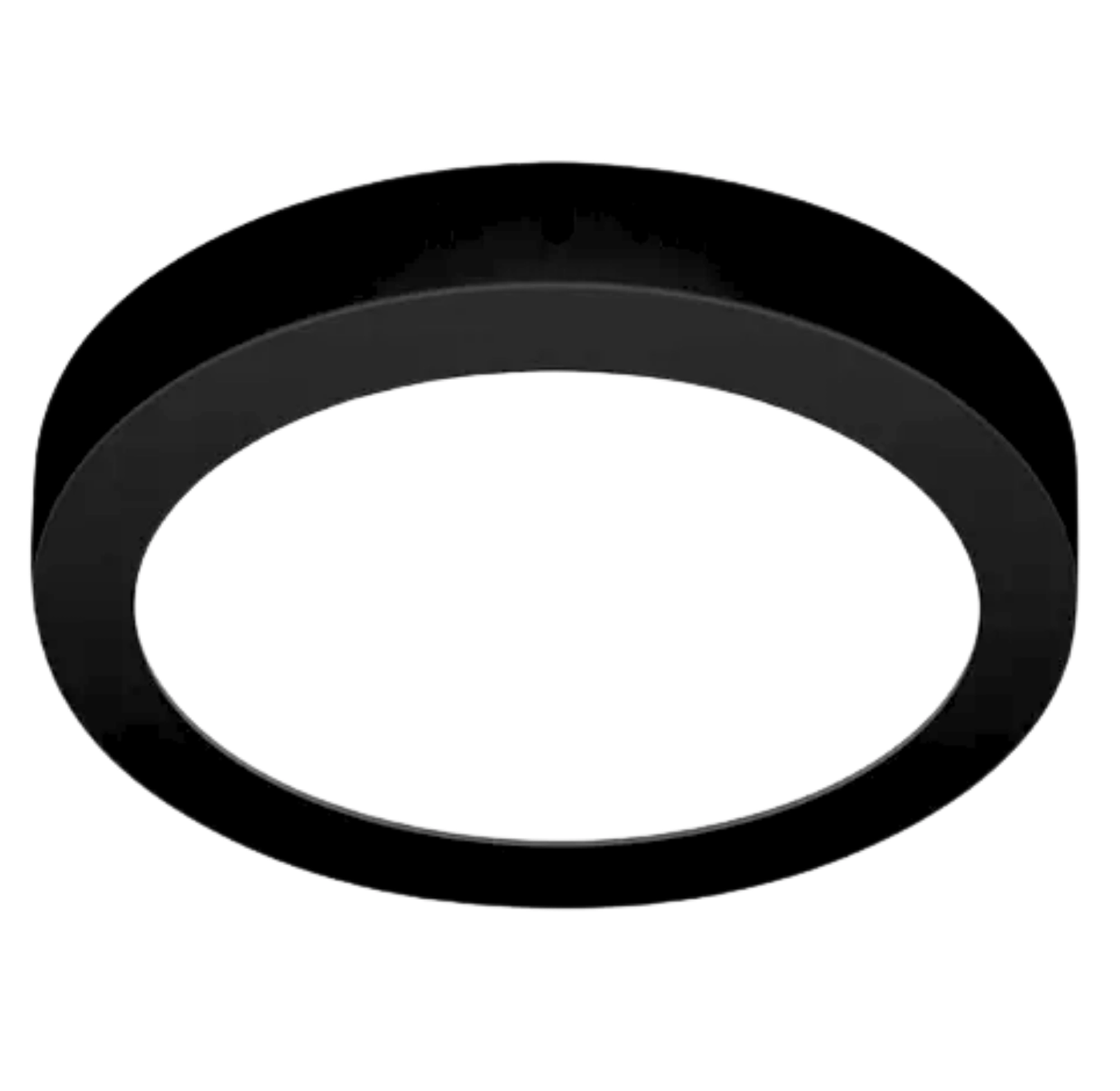 PLAFON LED CIRCULAR 18W MACROLED MARCO NEGRO