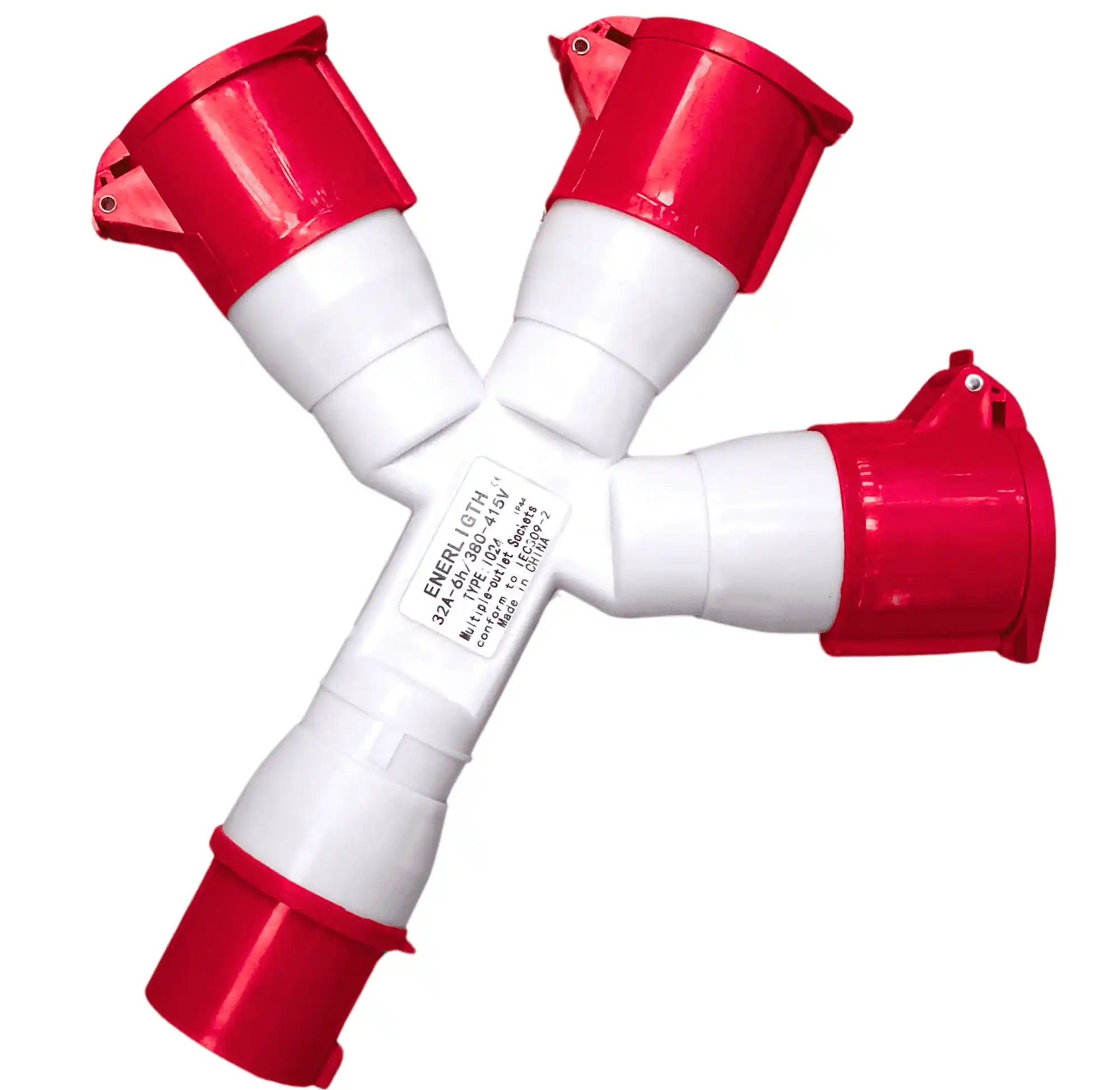 PULPO YE 3 SALIDAS 32A INDUSTRIAL 3P+T 6H 380-415V IP44_11zon