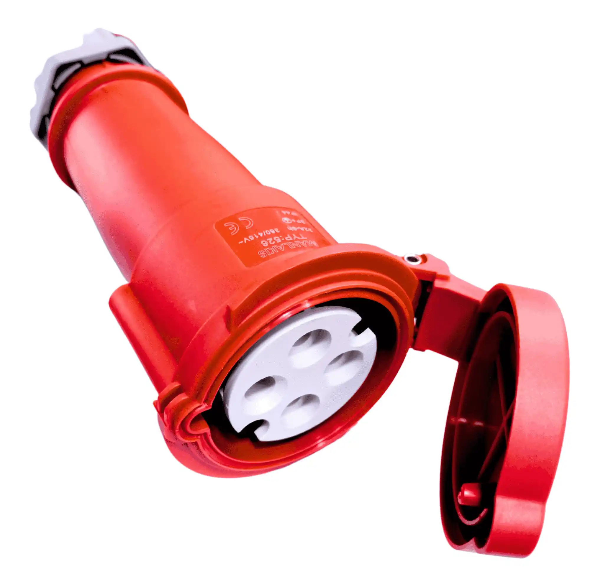 TOMA 32A TRIFASICO 3P+T 380-415V 6H MANLAKIS_11zon