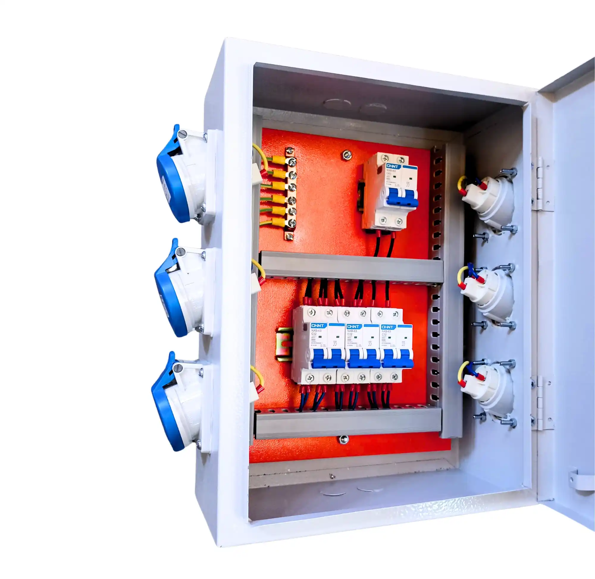 TABLERO ELECTRICO 6 SALIDAS 16A 2P+T CON ITM CHINT - Imagen 2