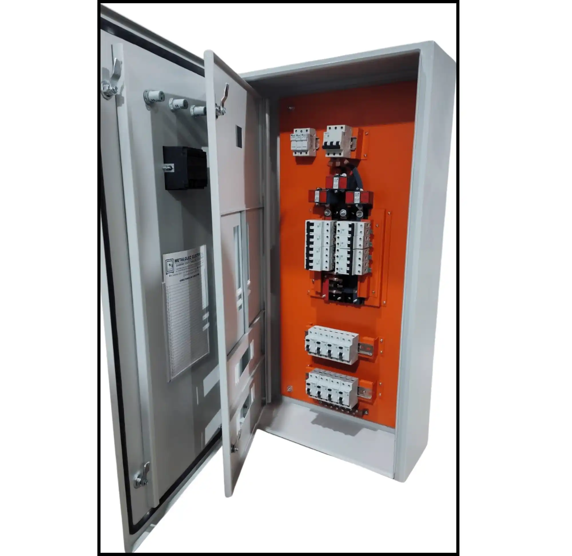 TABLERO CON BARRAS DE COBRE 24 POLOS IP65 MAS ESPACIO PARA DIFERENCIAL_11zon