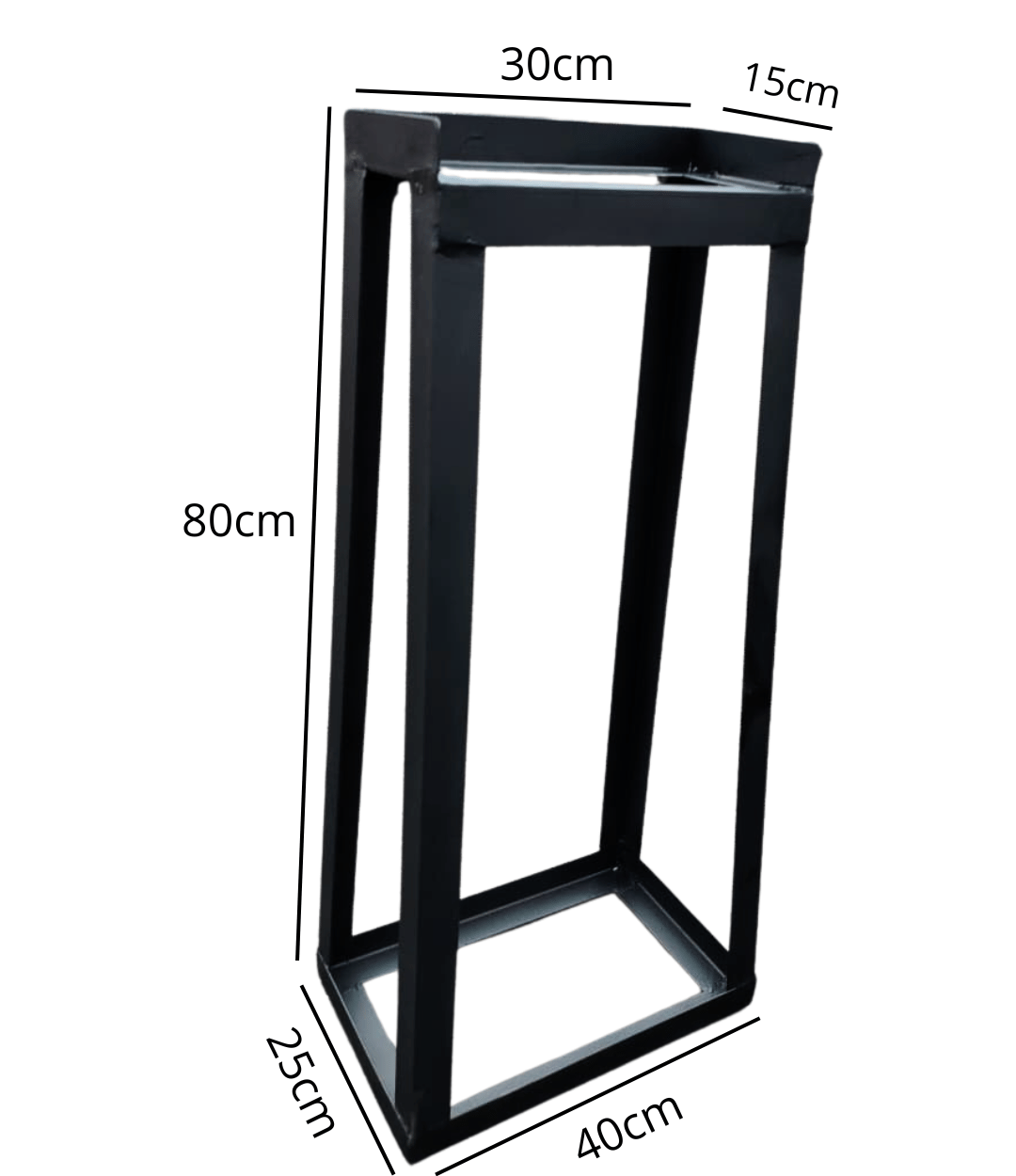 PEDESTAL METALICO PARA TABLERO ELECTRICO - Imagen 2
